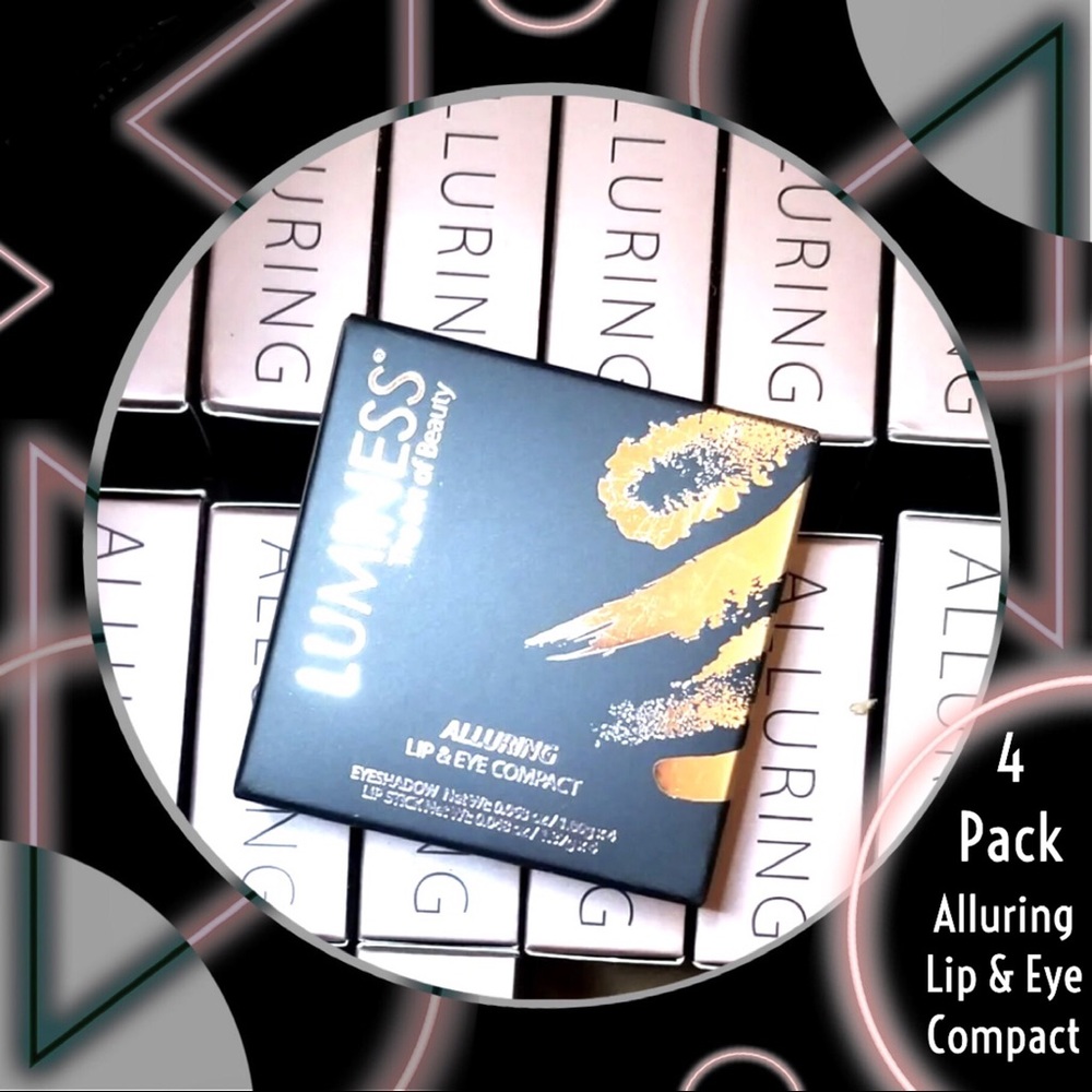 Luminess Beauty Alluring Lip & Eye Compact (4pack)